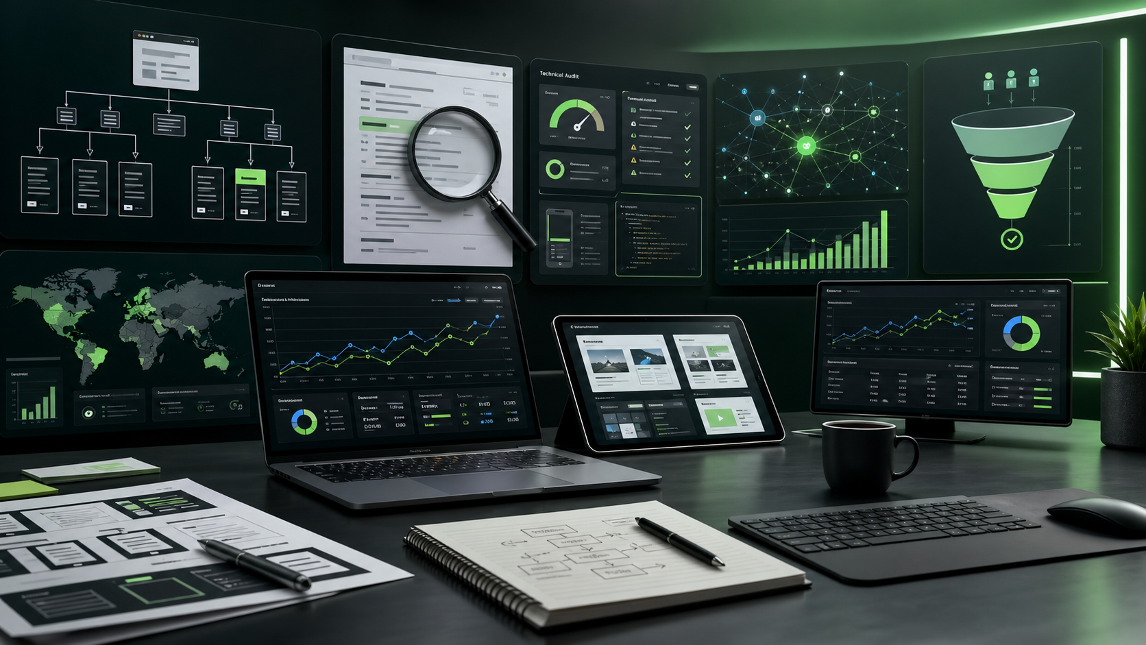 Strategy and analytics workspace